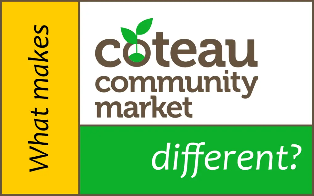 What makes Coteau Community Market different?